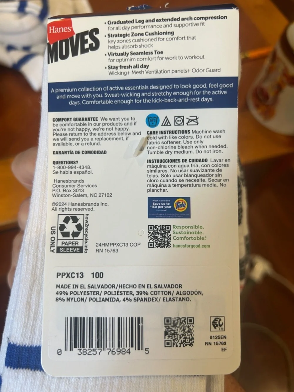 Hanes moves premium